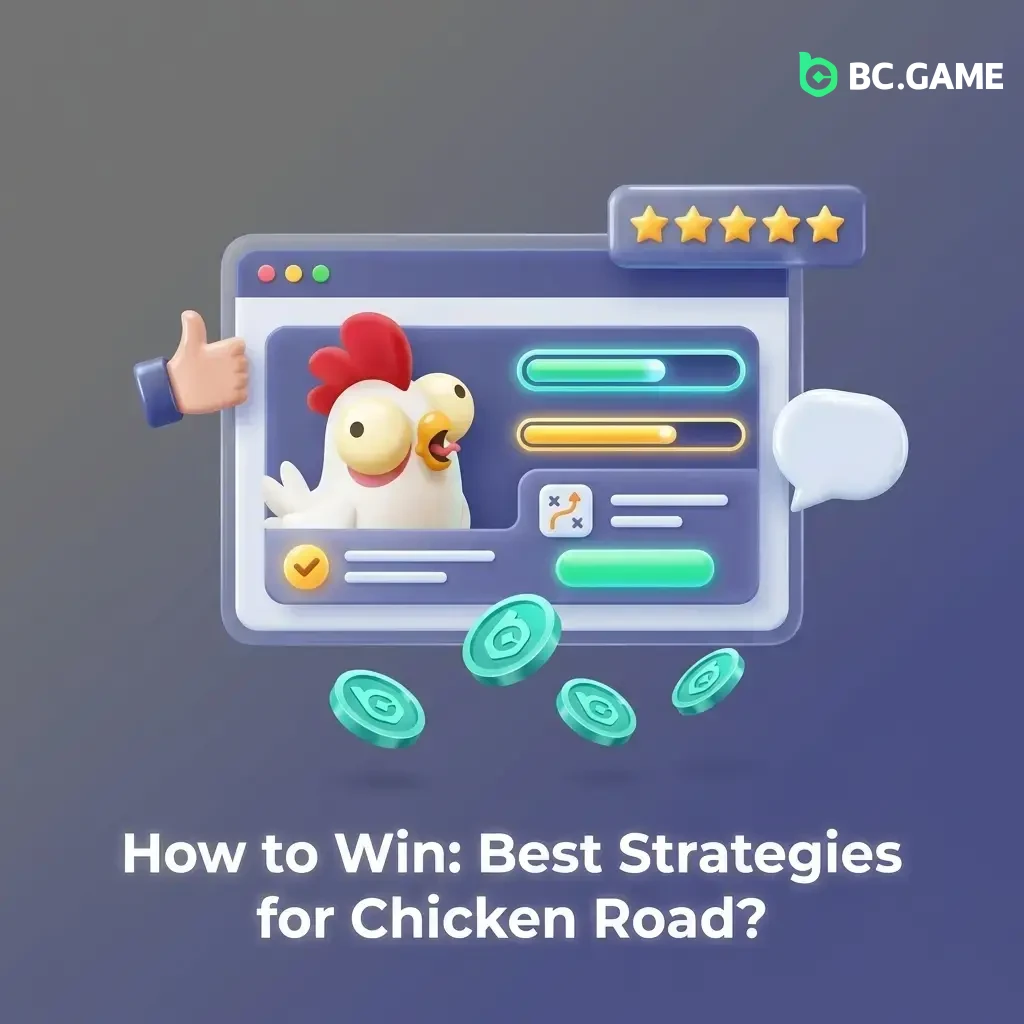 Chicken Road game strategies showing low multiplier cash-outs, auto cash-out tips, and flat betting to manage risk