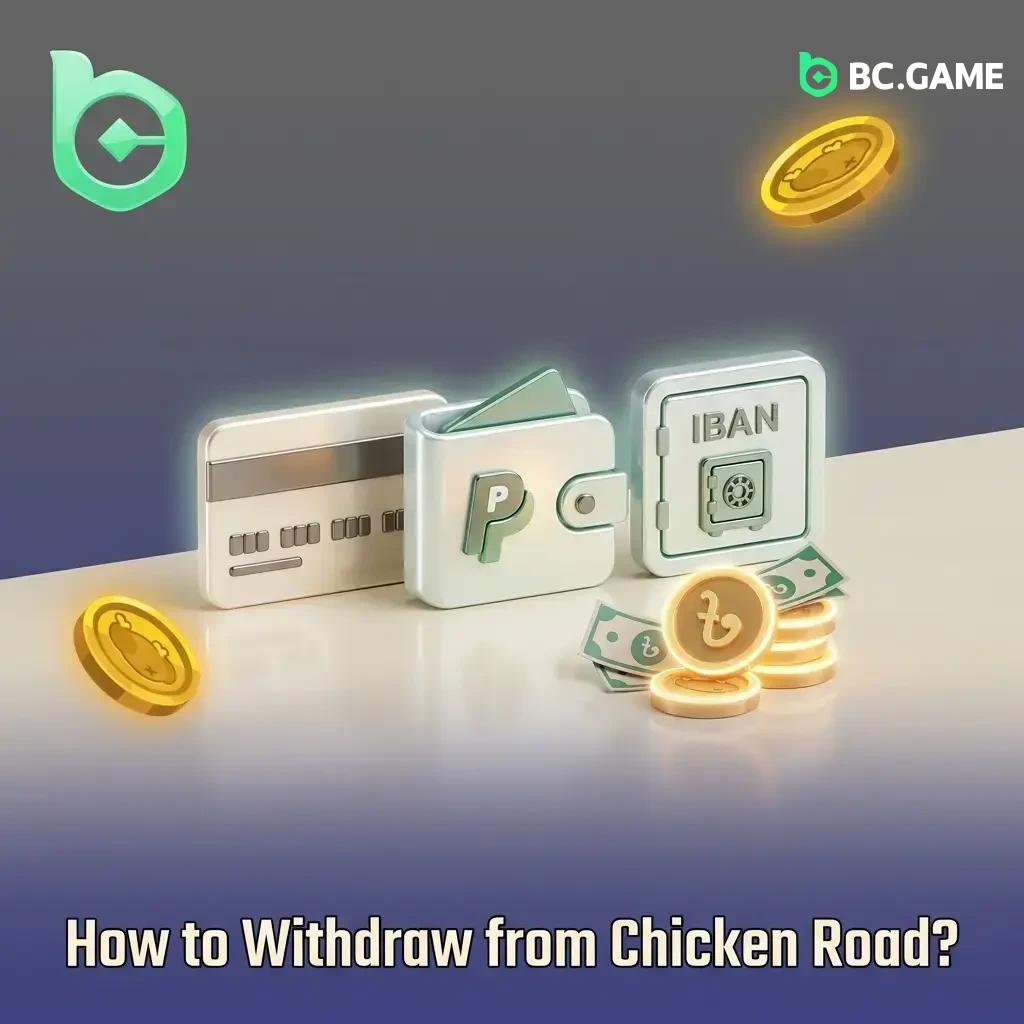 BC Game Chicken Road withdrawal steps using bKash, Nagad, or crypto in Bangladesh cashier menu