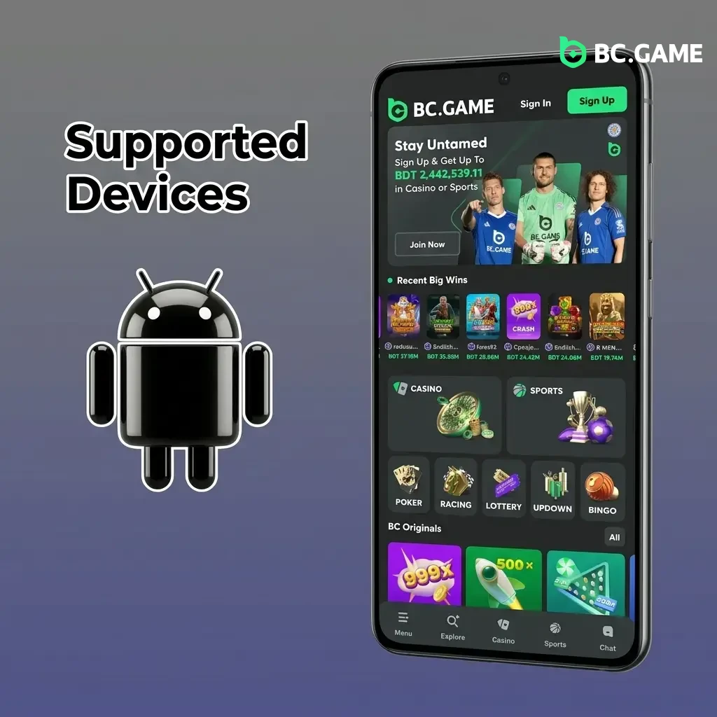 BC Game Chicken Road app tested on budget, mid-range, and flagship Android devices from Samsung, Xiaomi, Google, and more