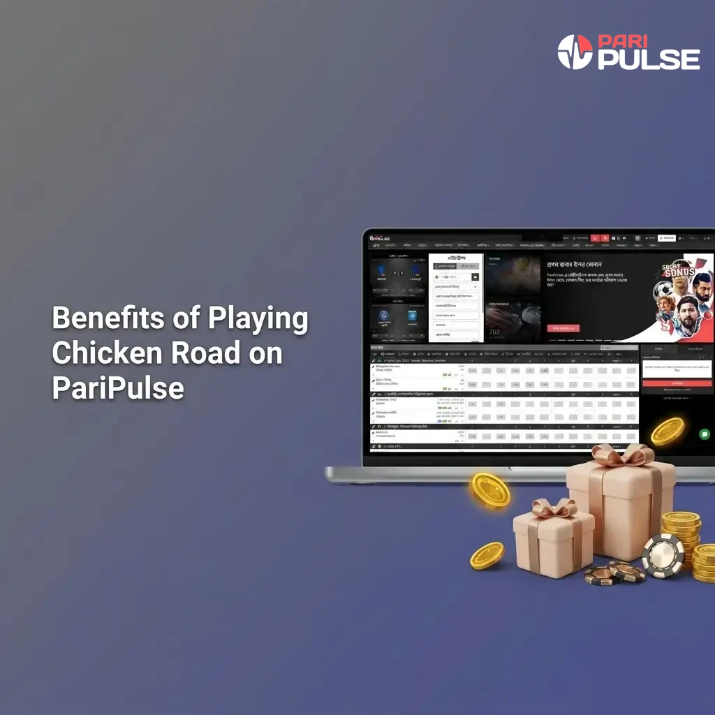 PariPulse Chicken Road benefits: 97% RTP, live stats, 24/7 chat, bKash payments, mobile play, demo mode