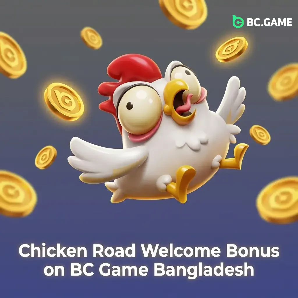 BC Game Bangladesh Chicken Road welcome bonus up to 500% across first four deposits for new casino players