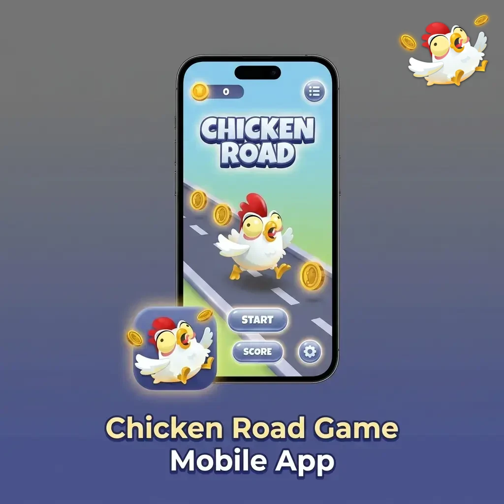 Chicken Road game mobile app on Android and iOS with full features, fast loading, and biometric login support