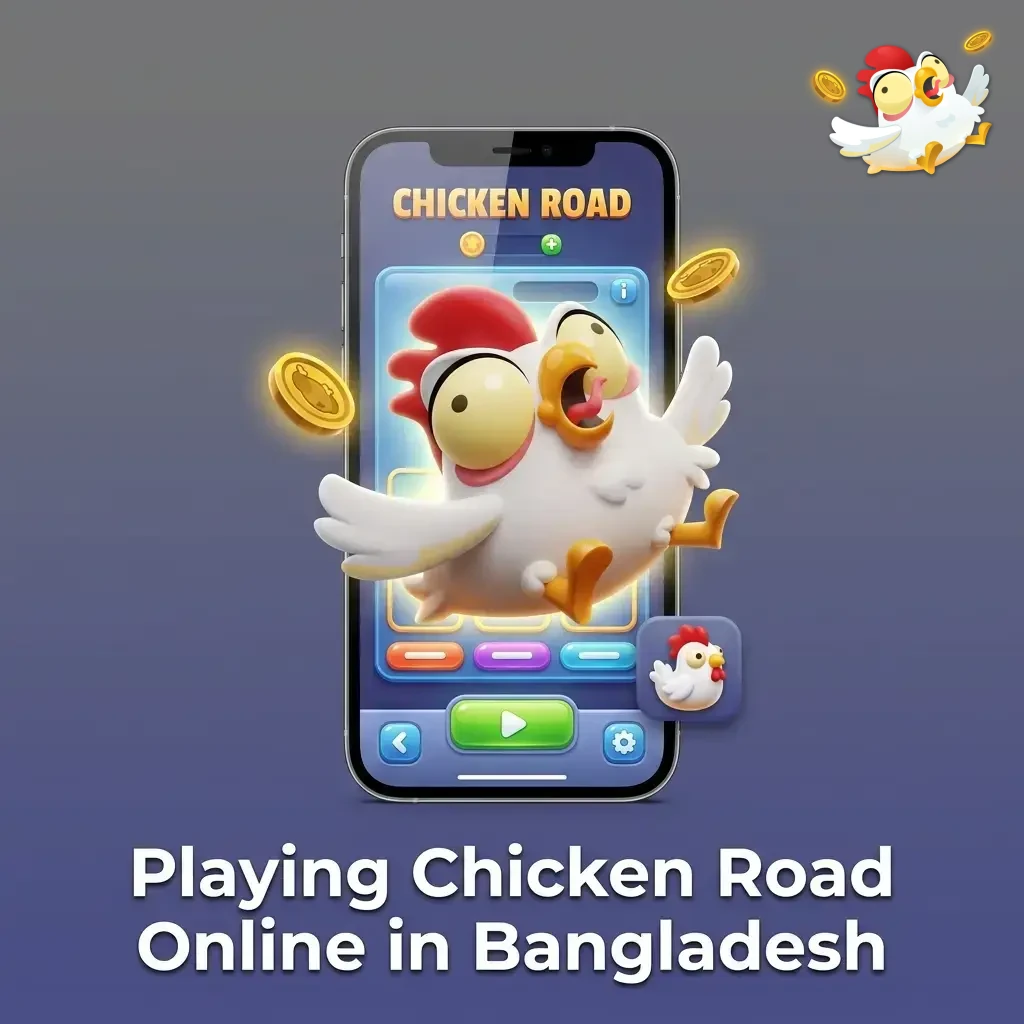 Chicken Road online casino game guide for players in Bangladesh showing betting steps and top platforms