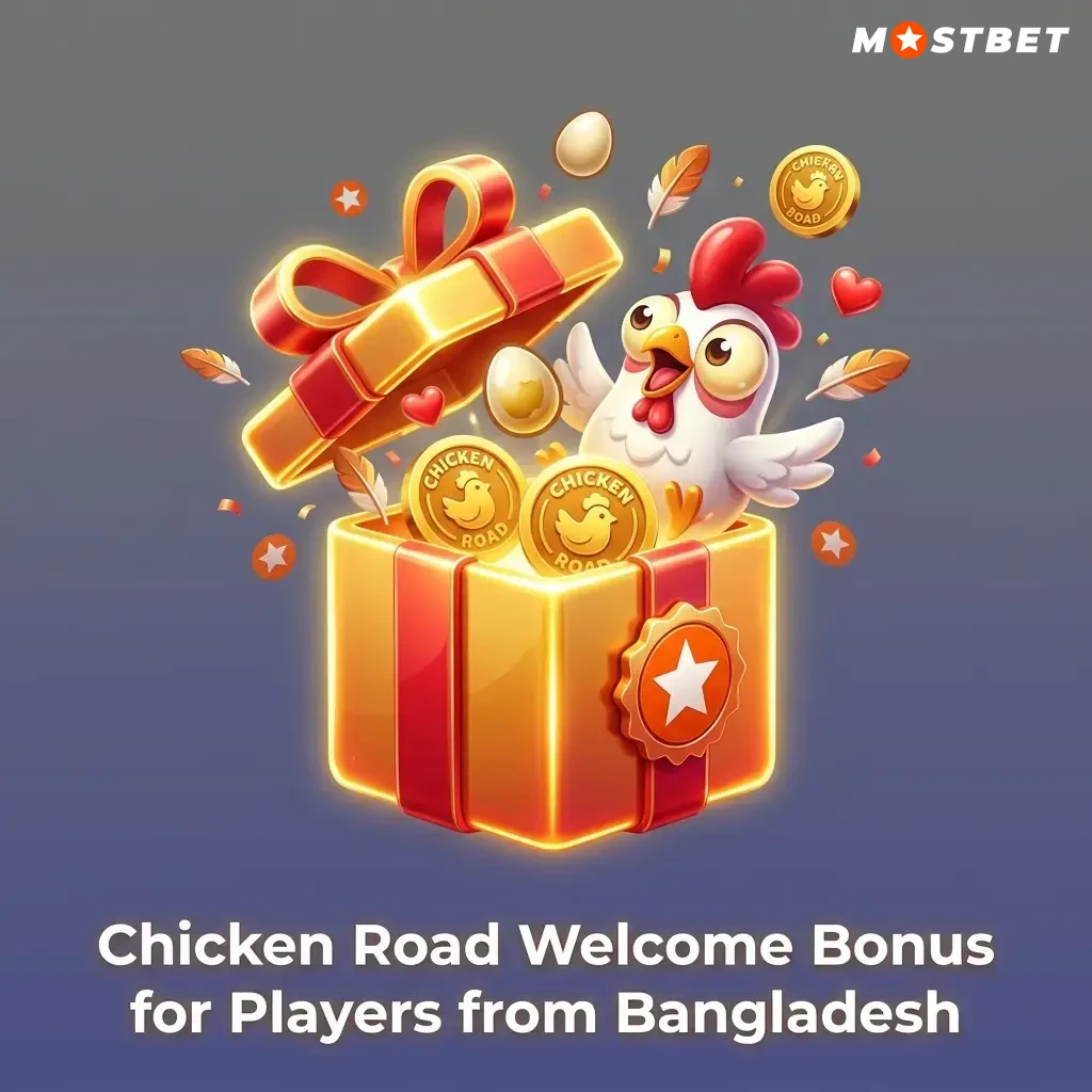 Mostbet welcome bonus 125% up to 34,000 INR for Chicken Road players from Bangladesh