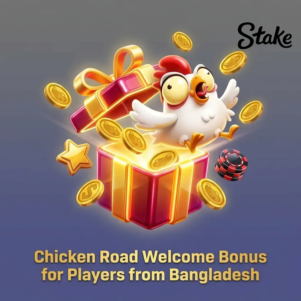 Stake.com 200% welcome bonus up to $1,000 for Chicken Road players from Bangladesh, 40x wagering, 30-day validity